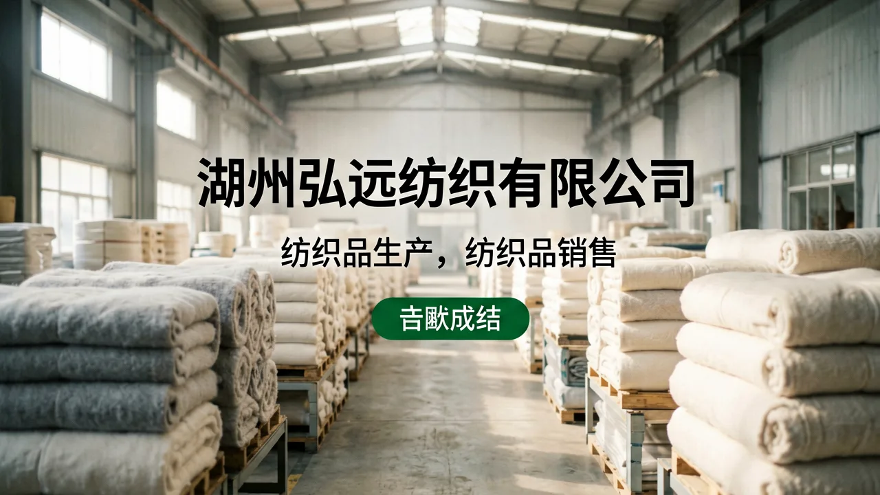 湖州弘远纺织有限公司 主题配图